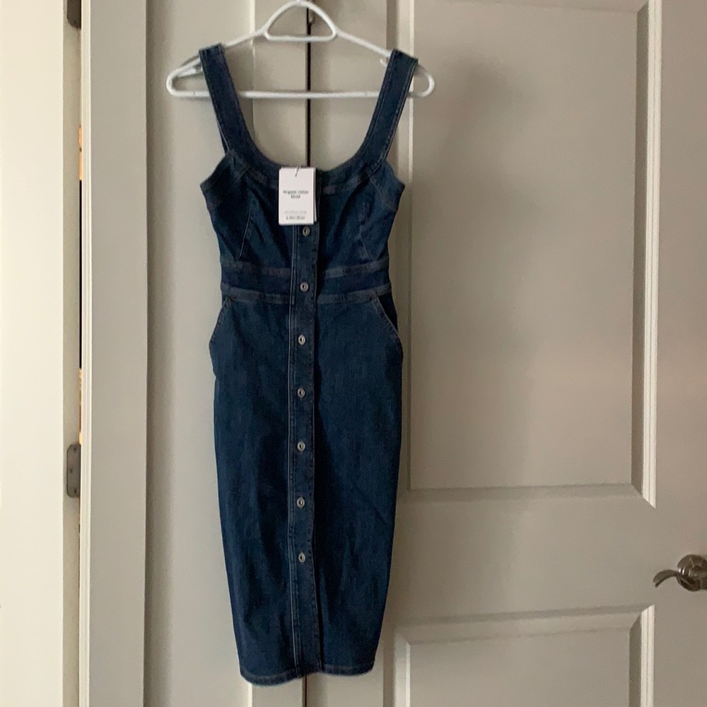 & other stories Jean body con dress SZ US 2